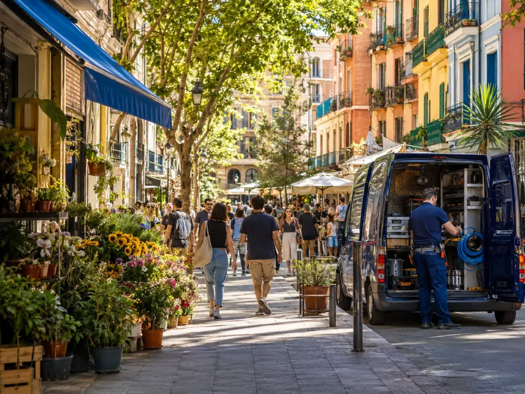 English-speaking plumber service in Ruzafa Valencia