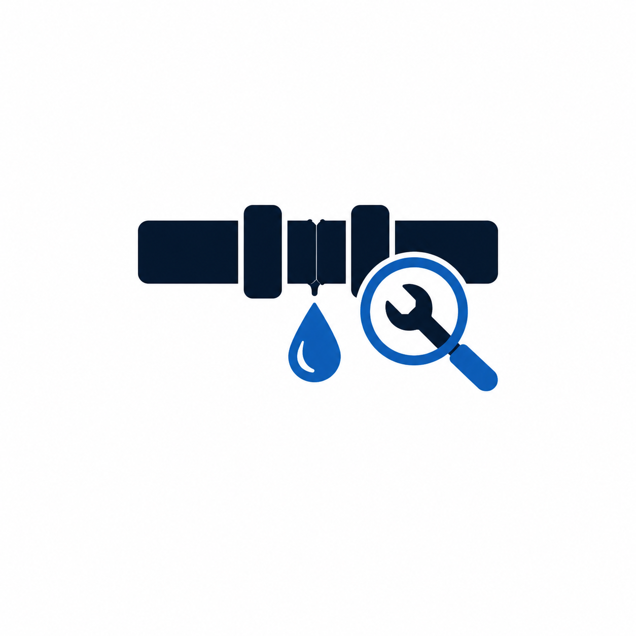 Emergency plumber icon for urgent water leaks and broken pipe repair in Valencia Caption:
